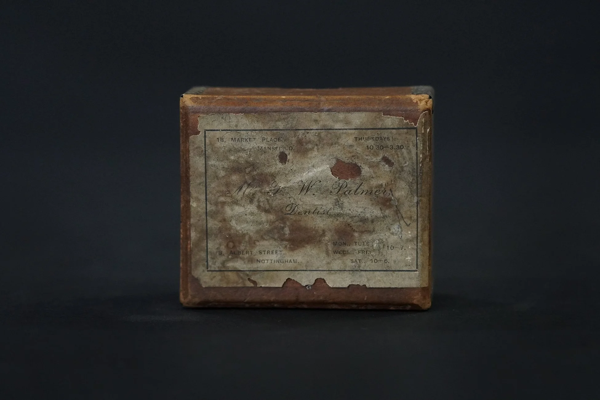 Early 1900's Dentures in Original Box Nottingham UK — AGENT